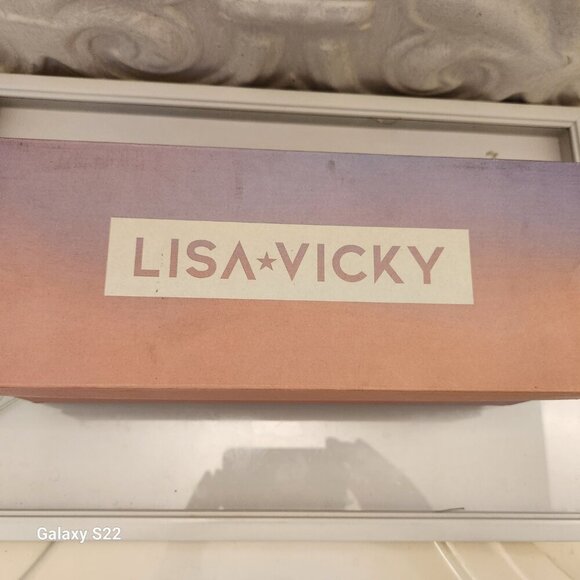 Lisa Vicky "Magical" Pink Beaded Slides. NIB. Size 9 - Picture 9 of 9